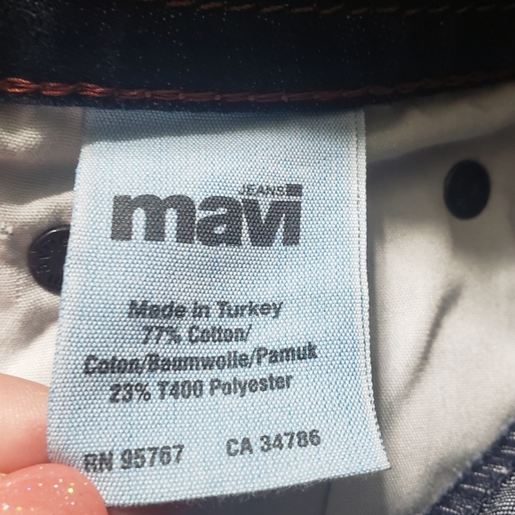 Mavi Jeans NWT Sz 27 Kay Flare Dark Wash - Picture 13 of 16